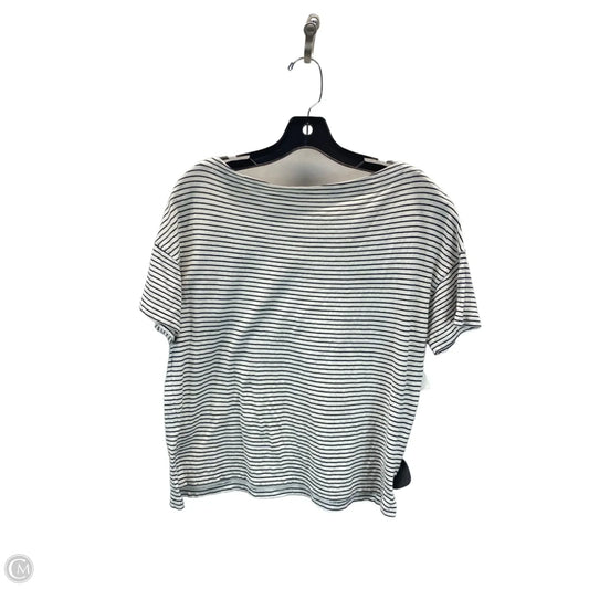Top Short Sleeve By Vince In Striped Pattern, Size: S
