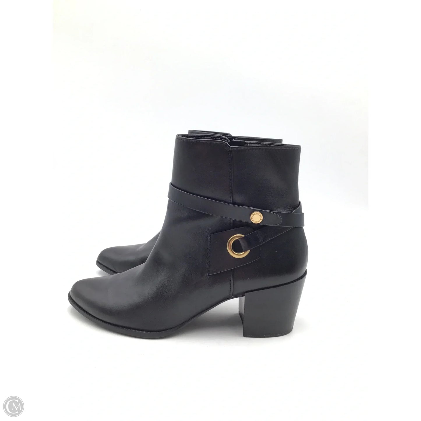 Boots Ankle Heels By Anne Klein In Black, Size: 10