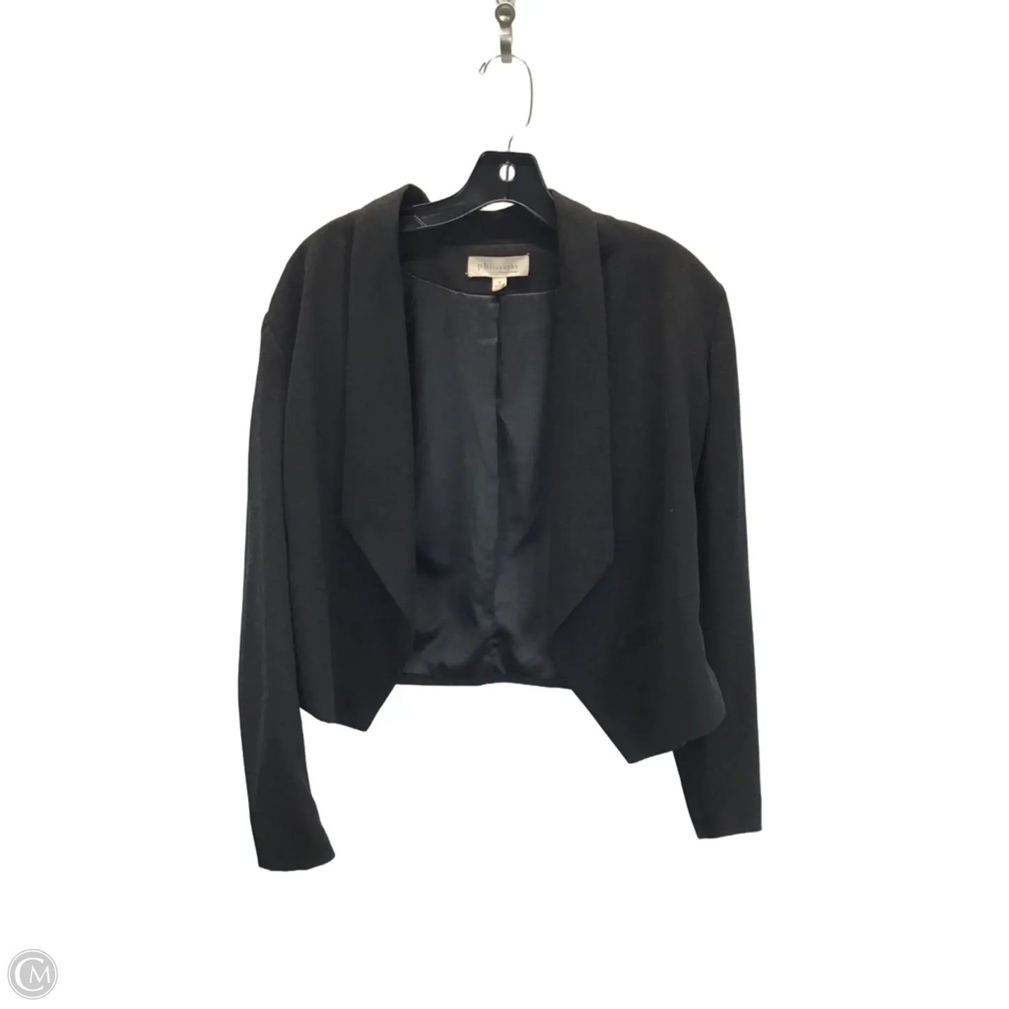 Blazer By Philosophy In Black, Size: 4
