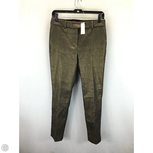 Pants Dress By White House Black Market In Gold, Size: 4