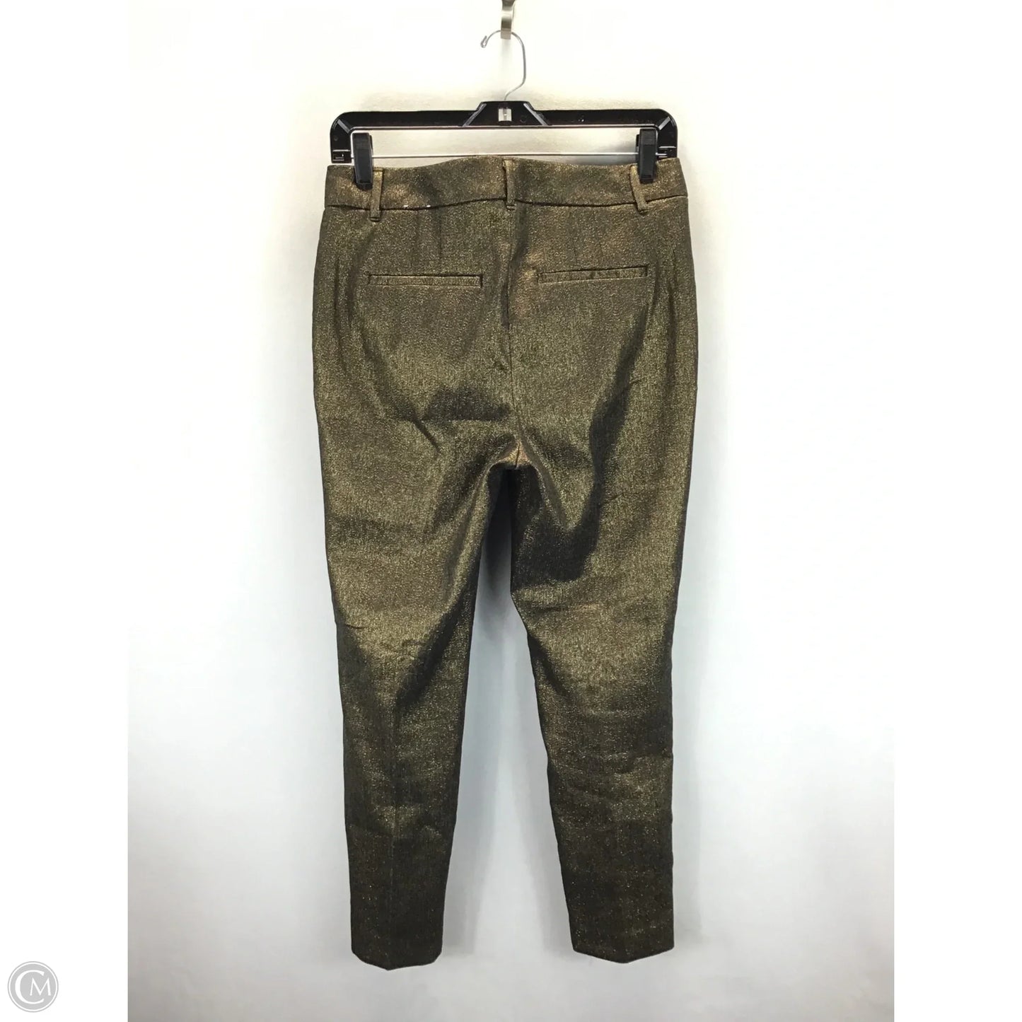Pants Dress By White House Black Market In Gold, Size: 4