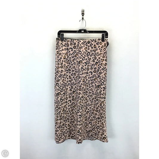 Skirt Midi By Sanctuary In Animal Print, Size: Xl