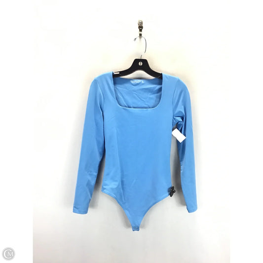 Top Long Sleeve By Abercrombie And Fitch In Blue, Size: M