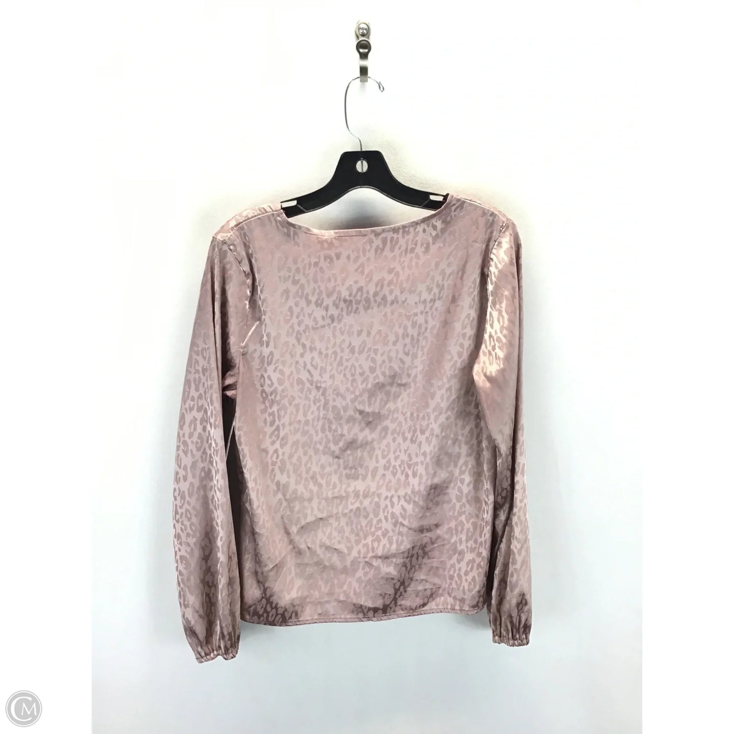 Top Long Sleeve By Shein In Animal Print, Size: M