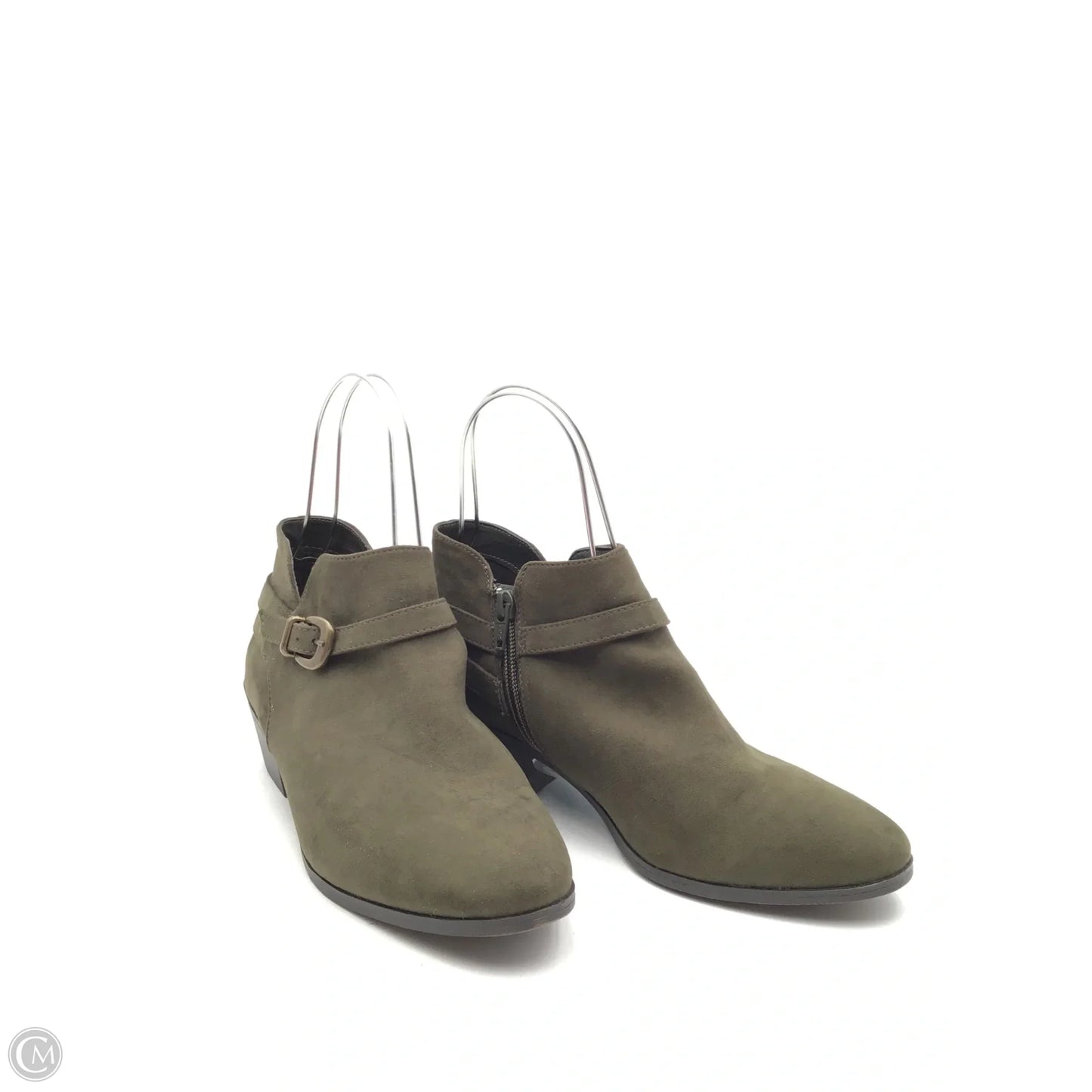 Boots Ankle Heels By St Johns Bay In Green, Size: 8