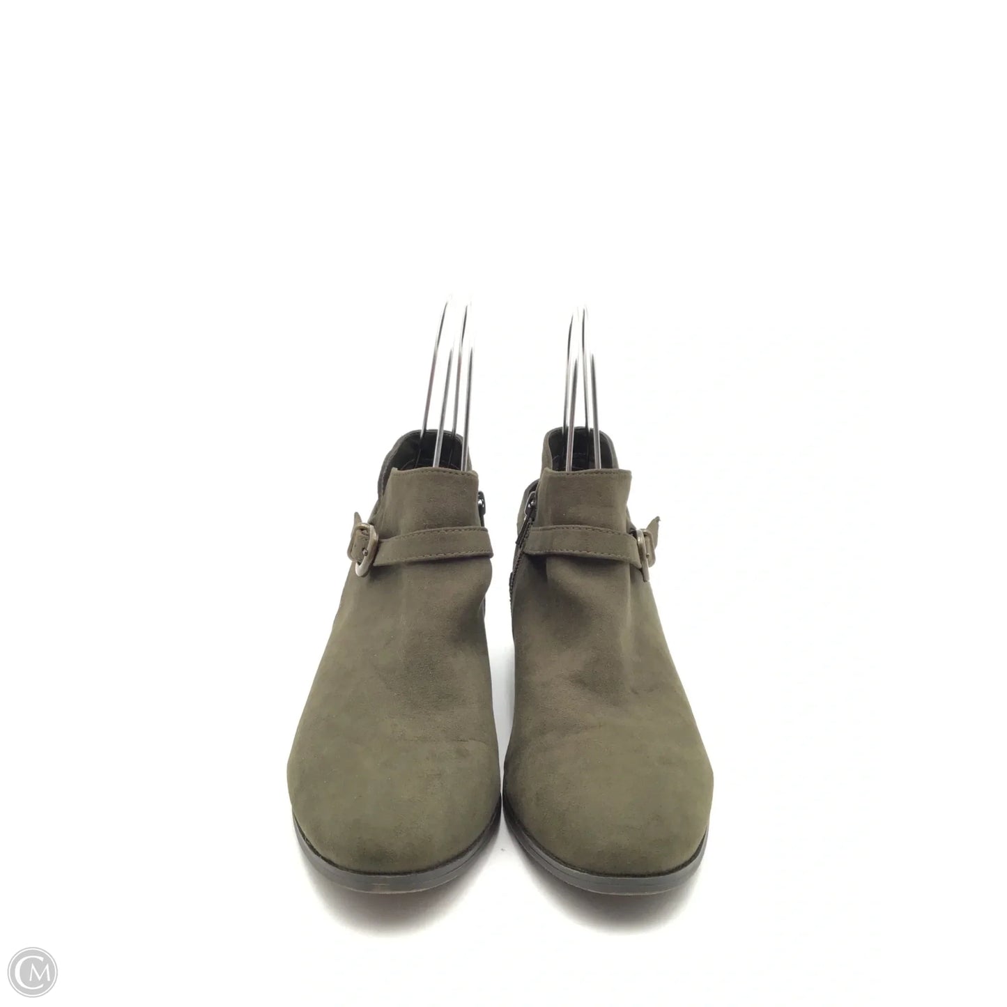 Boots Ankle Heels By St Johns Bay In Green, Size: 8