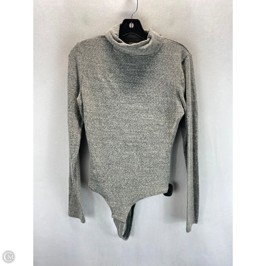 Bodysuit By Madewell In Grey, Size: L