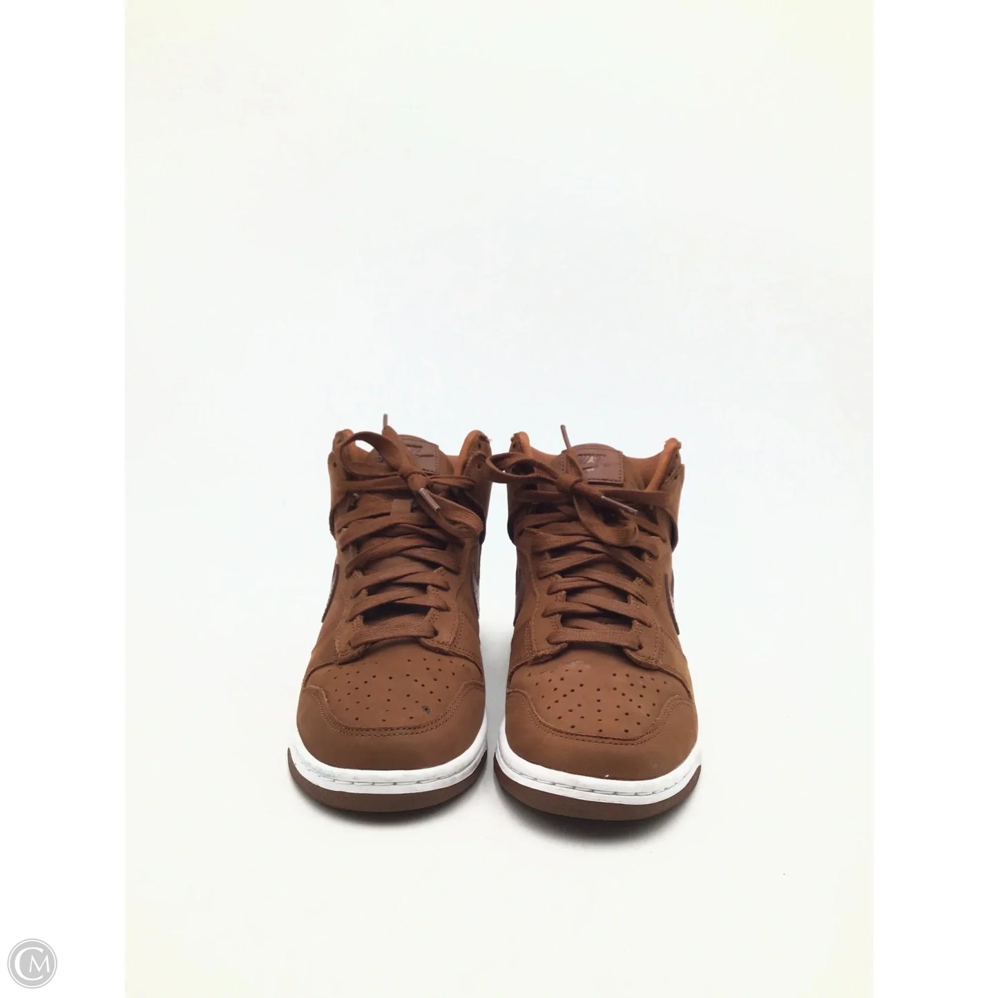 Shoes Sneakers By Nike In Brown, Size: 7