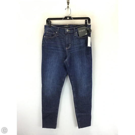 Jeans Skinny By Banana Republic In Blue, Size: 6
