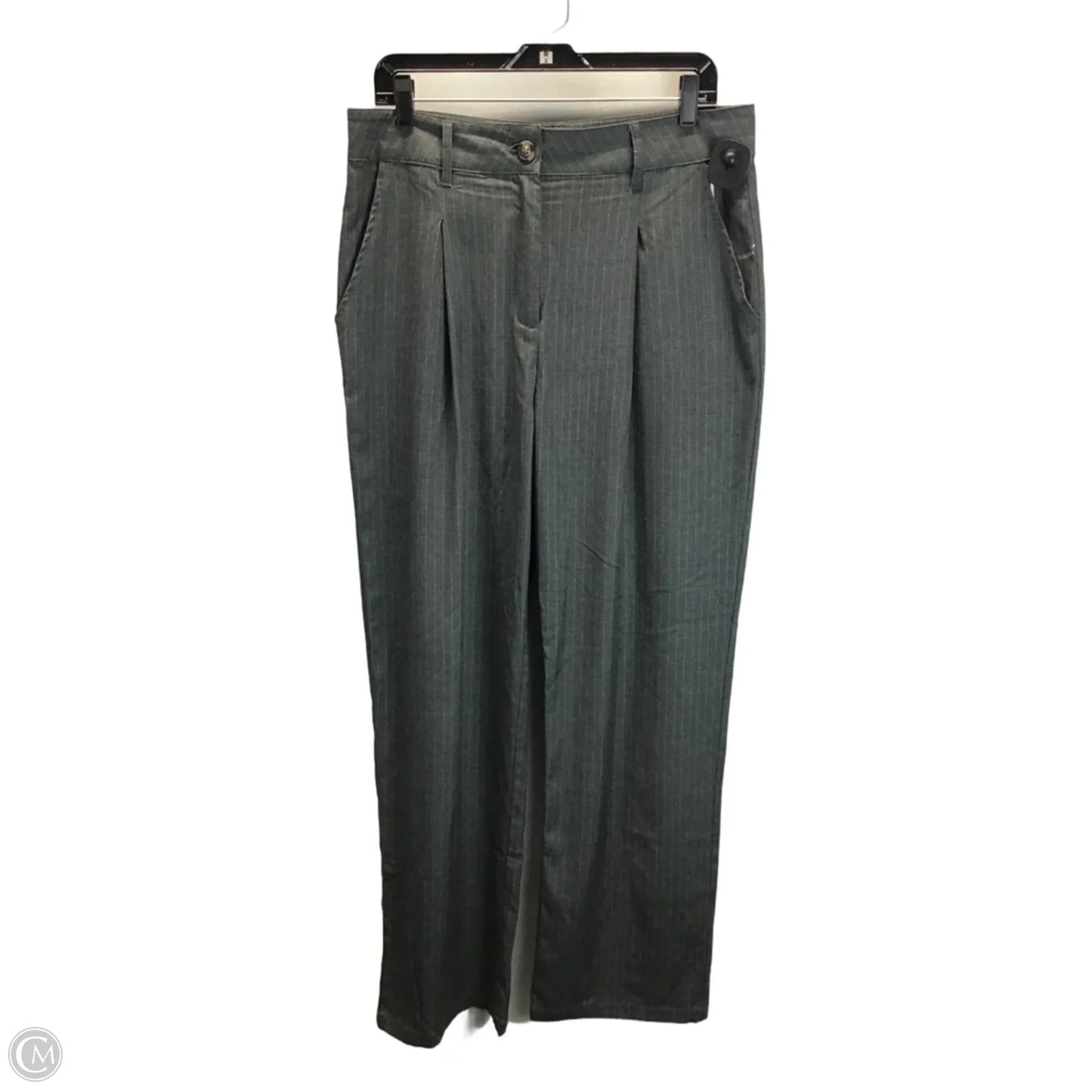 Pants Dress By Wild Fable In Grey & White, Size: 12