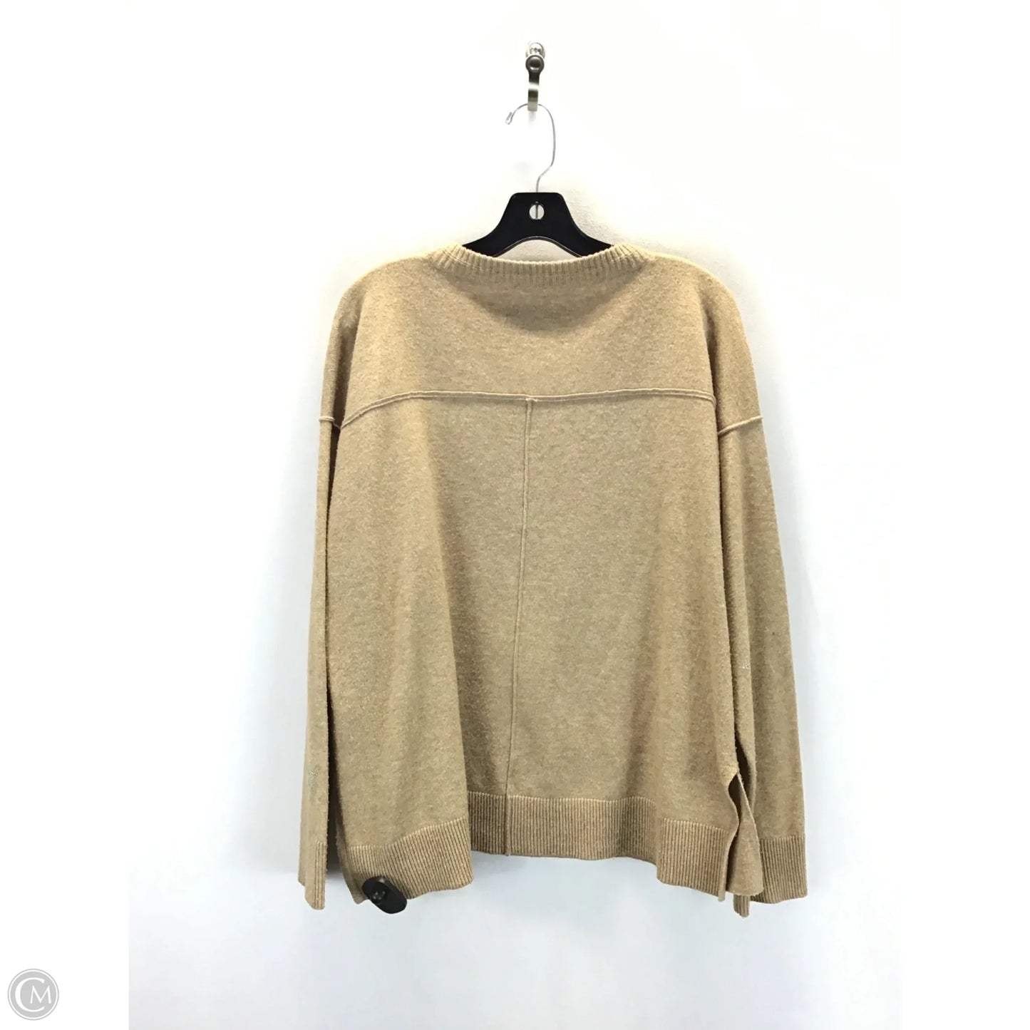 Sweater By Knox Rose In Tan, Size: Xl