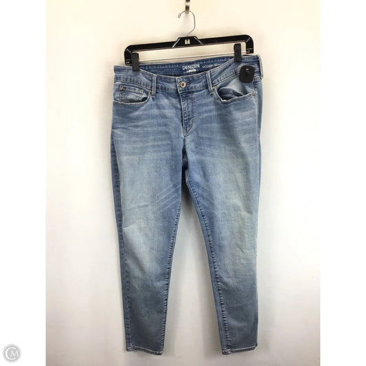 Jeans Skinny By Levis In Blue, Size: 12