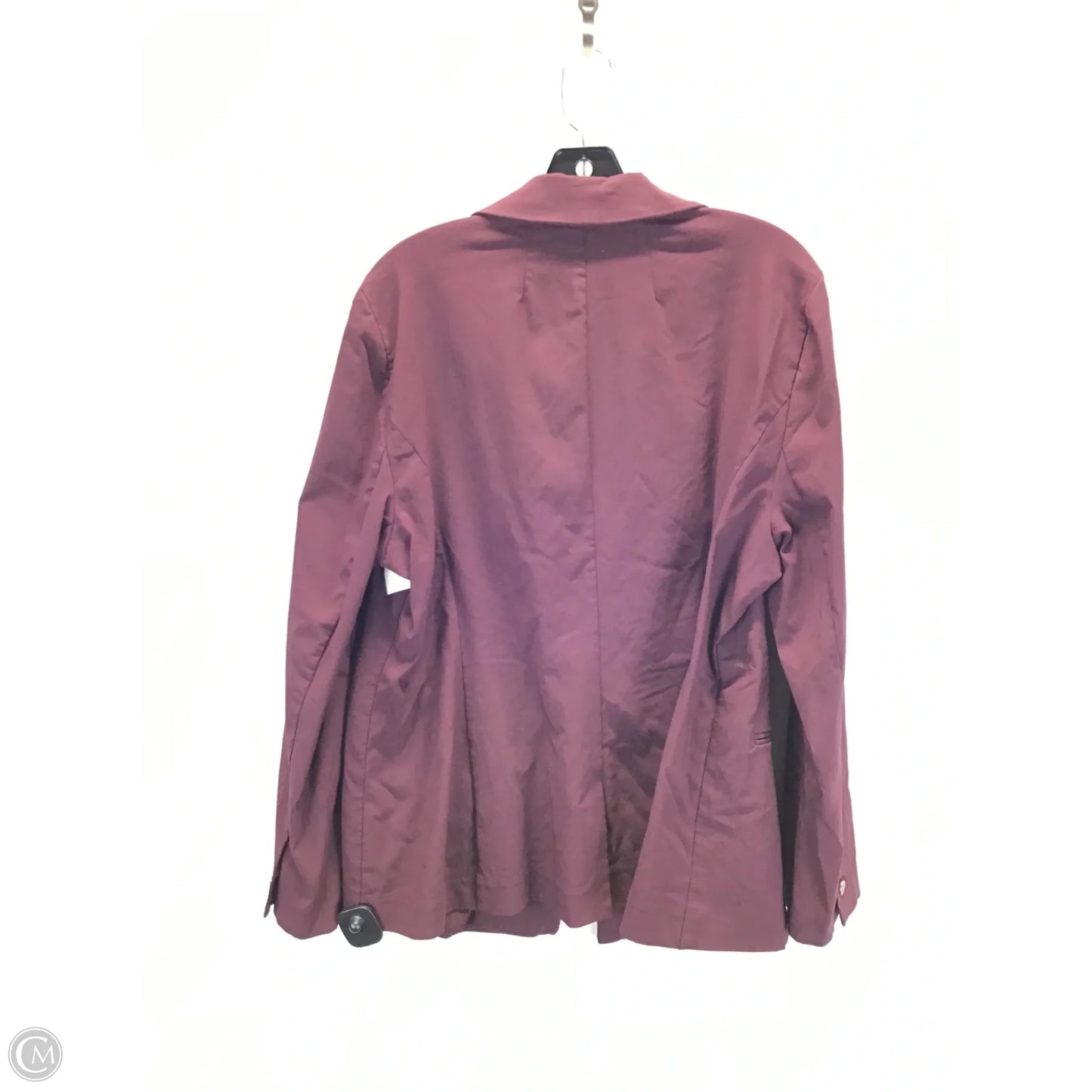 Blazer By Lane Bryant In Maroon, Size: 20