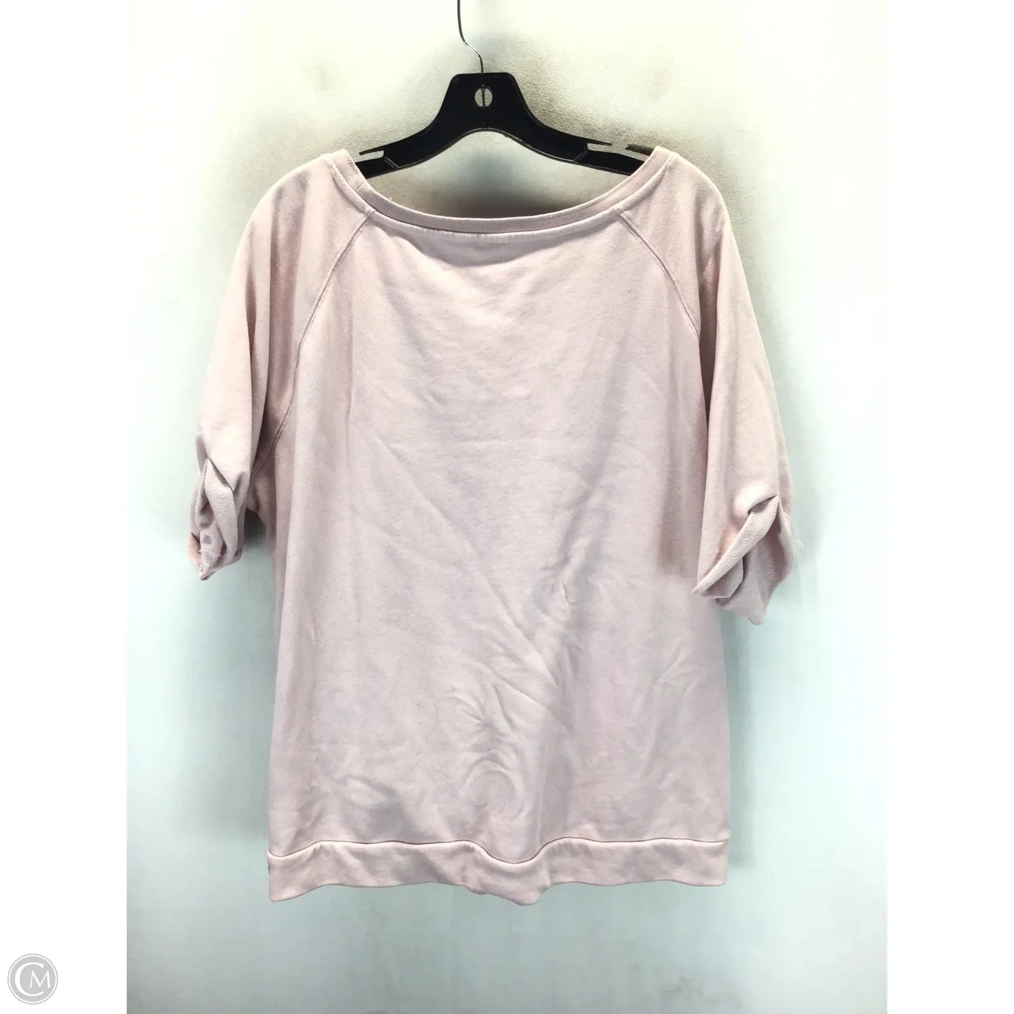 Top Short Sleeve By Gap In Pink, Size: Xxl
