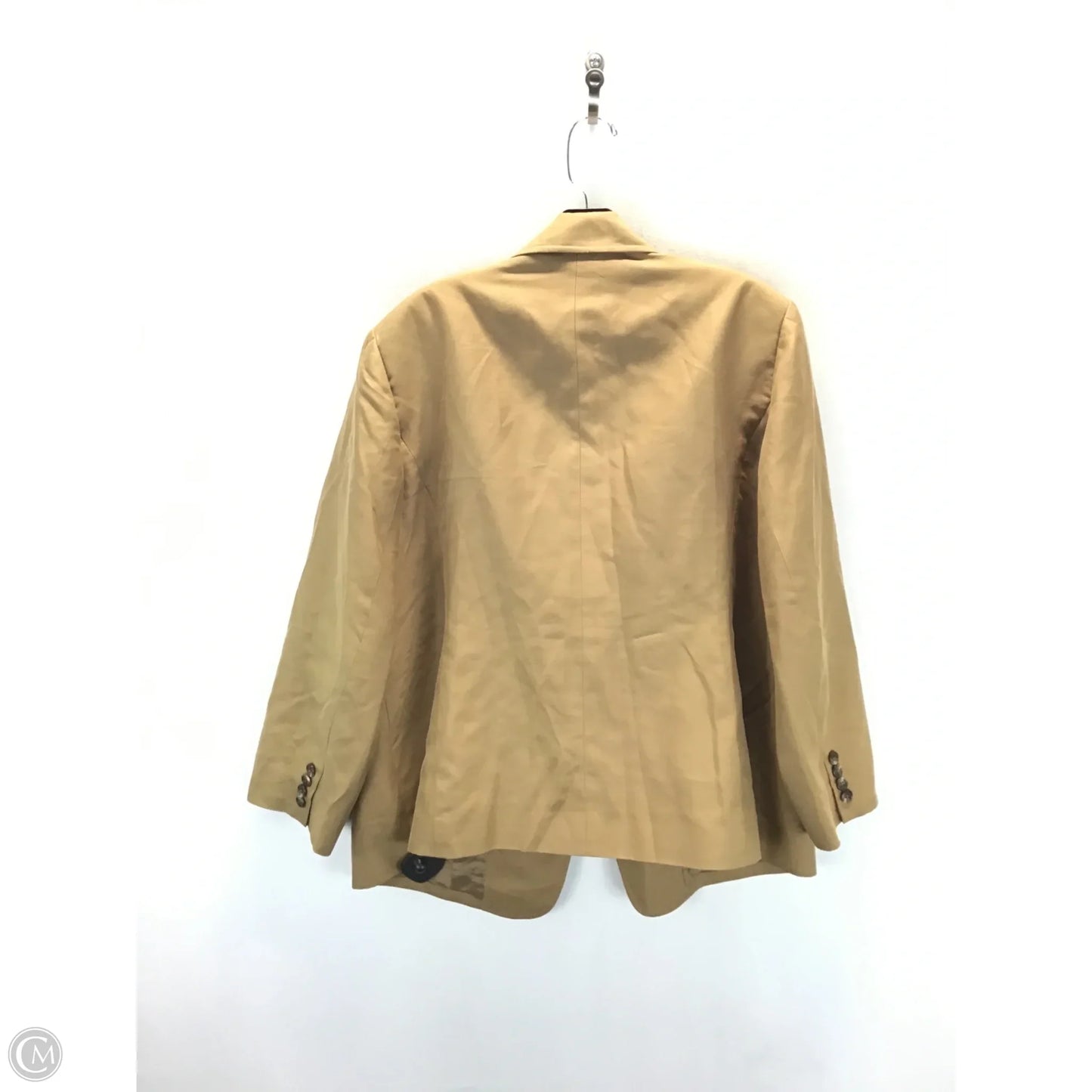 Blazer By Lauren By Ralph Lauren In Tan, Size: 16