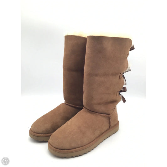 Boots Designer By Ugg In Tan, Size: 8