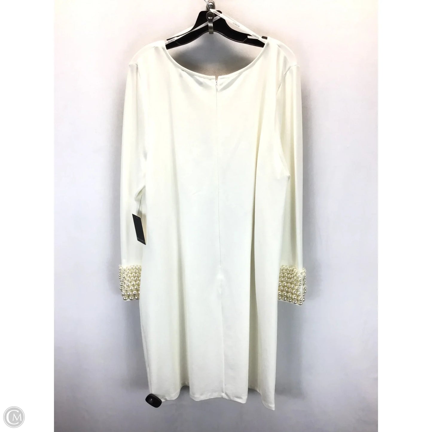 Dress Casual Midi By Eloquii In White, Size: 22