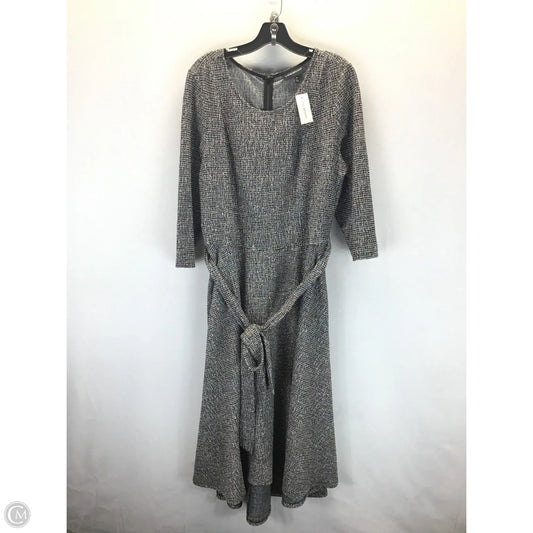 Dress Casual Midi By Lane Bryant In Multi-colored, Size: 14