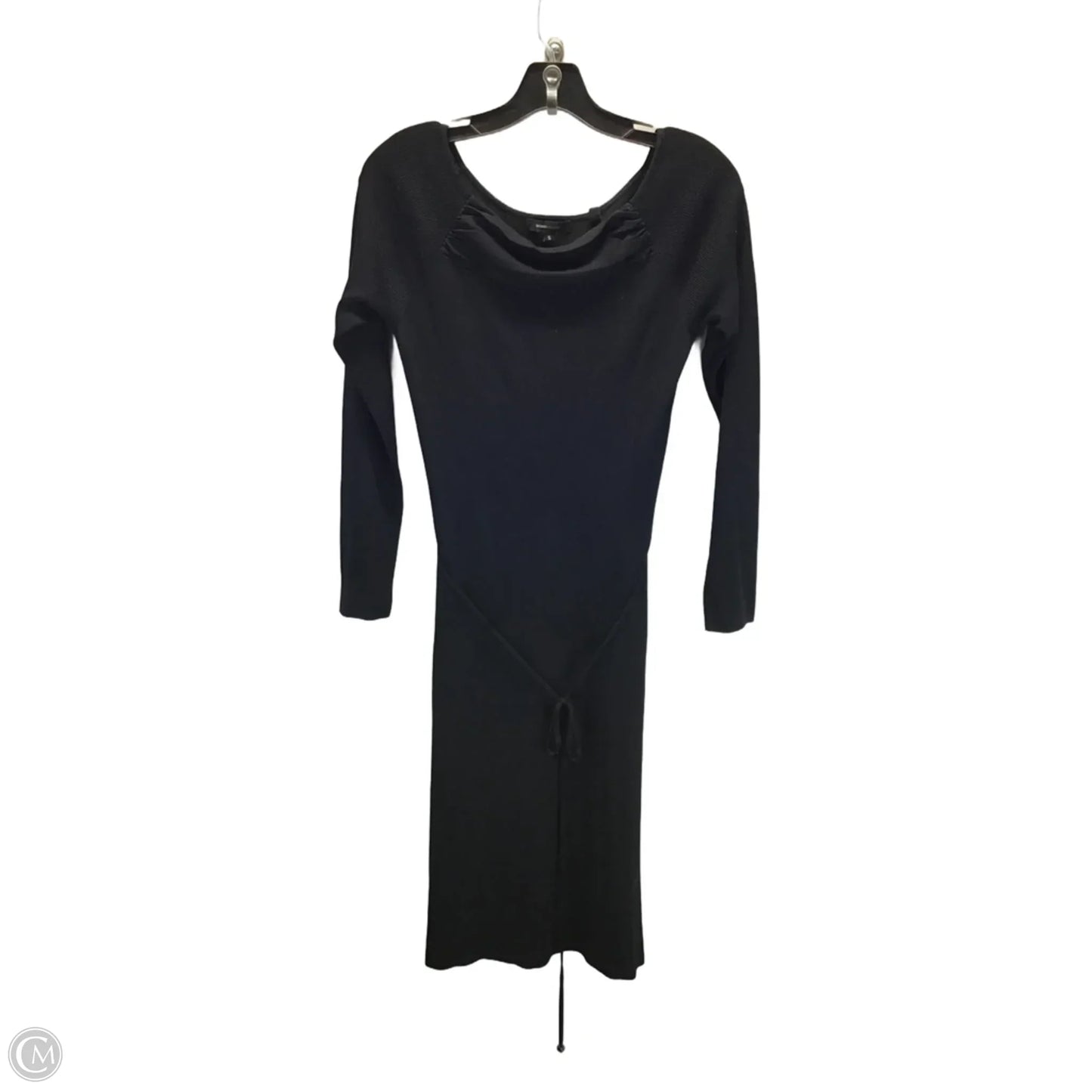 Dress Casual Midi By Bcbgmaxazria In Black, Size: S