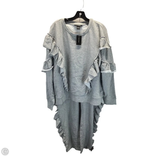 Pants Set 2pc By Ashley Stewart In Grey, Size: 2x