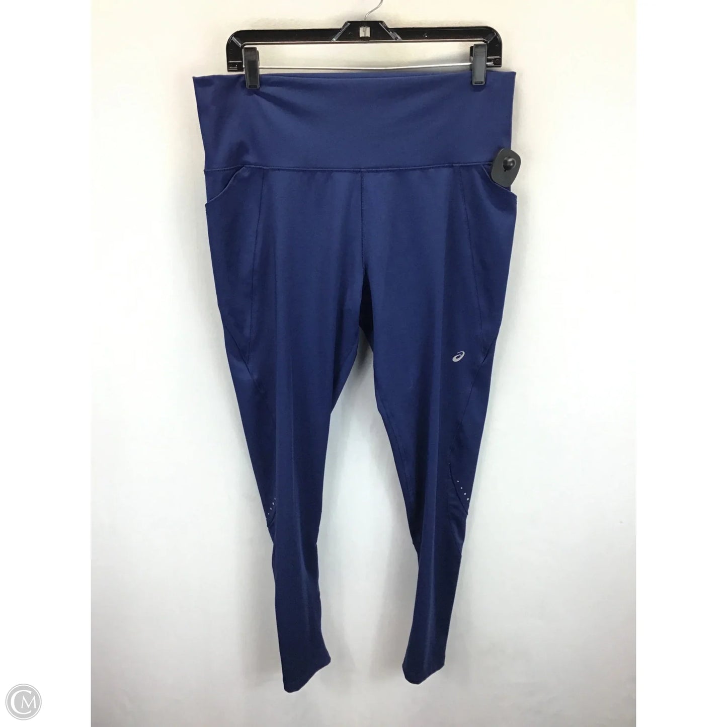 Athletic Leggings By Asics In Blue, Size: Xl