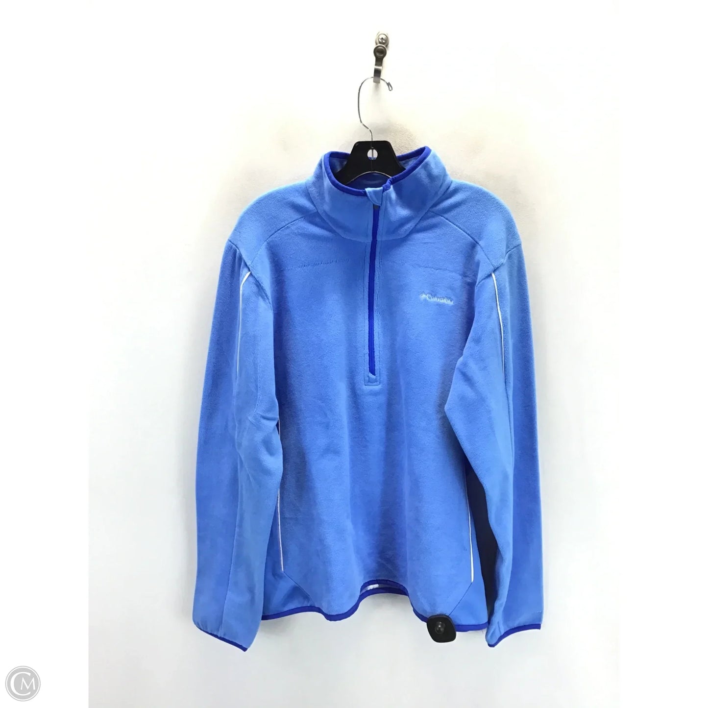 Jacket Faux Fur & Sherpa By Columbia In Blue, Size: Xl