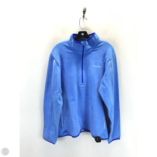 Jacket Faux Fur & Sherpa By Columbia In Blue, Size: Xl