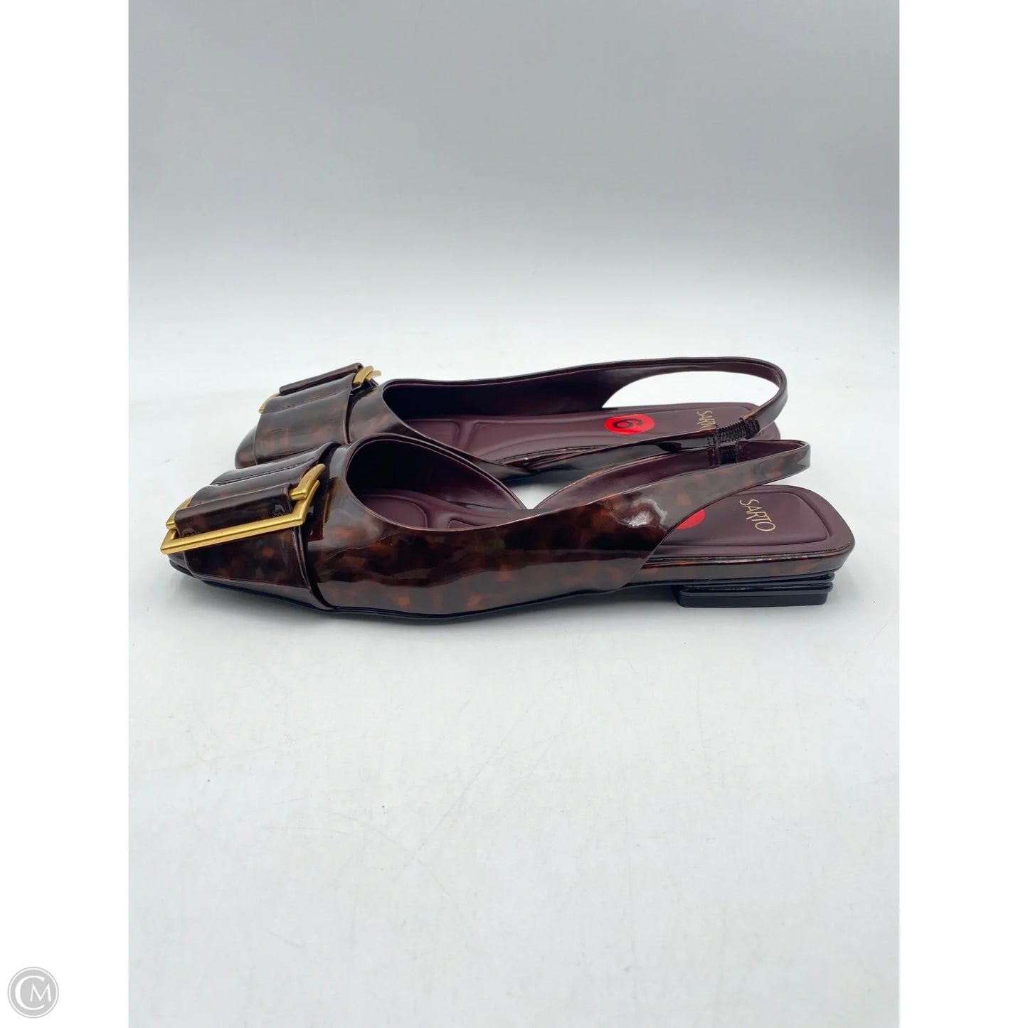 Shoes Flats By Franco Sarto In Animal Print, Size: 9