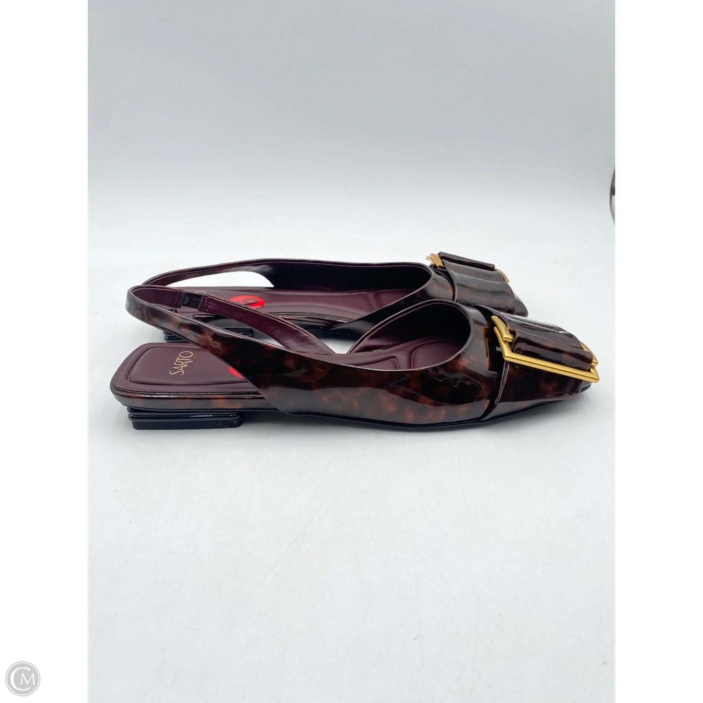Shoes Flats By Franco Sarto In Animal Print, Size: 9