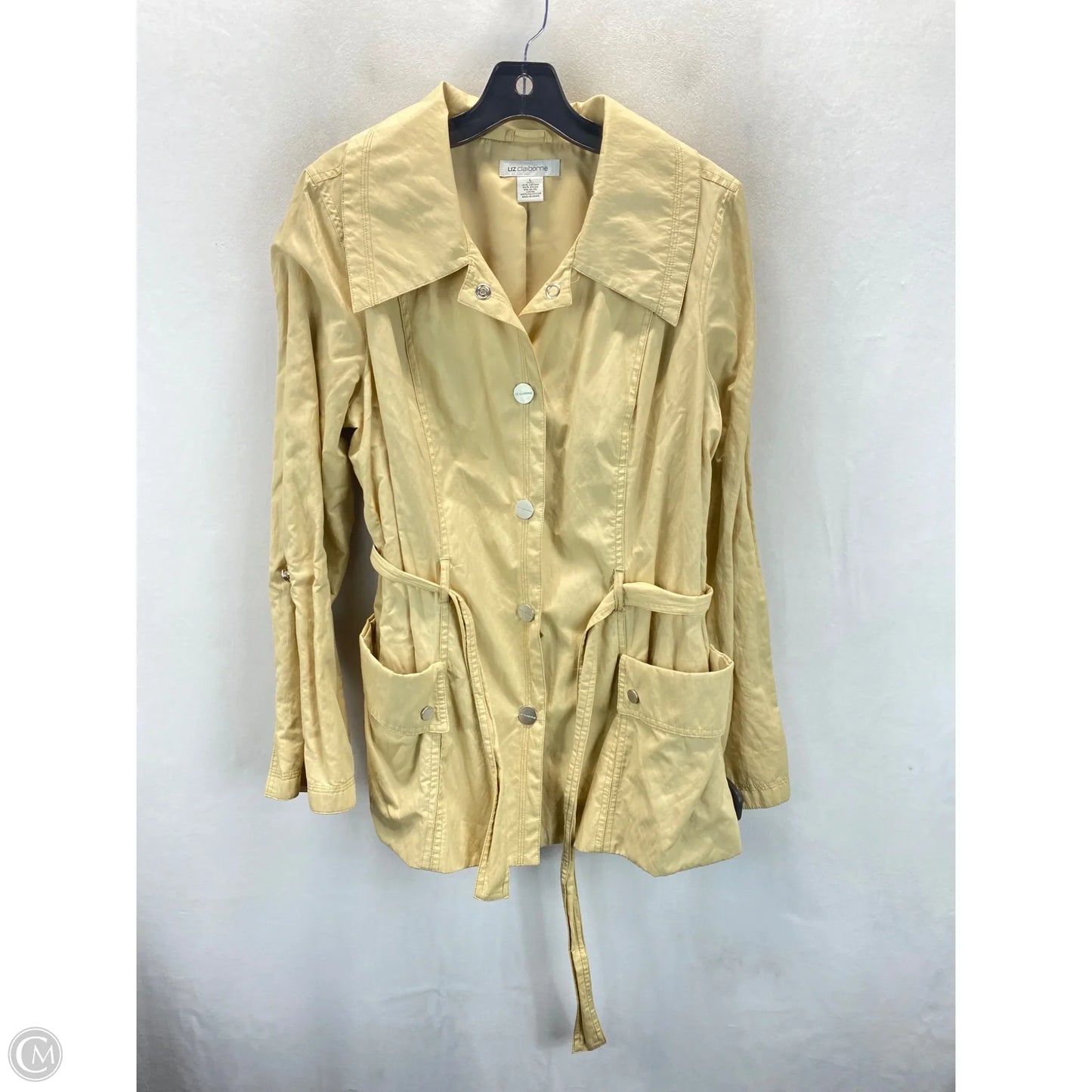 Jacket Other By Liz Claiborne In Tan, Size: L