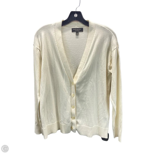 Cardigan By Banana Republic In Cream, Size: M