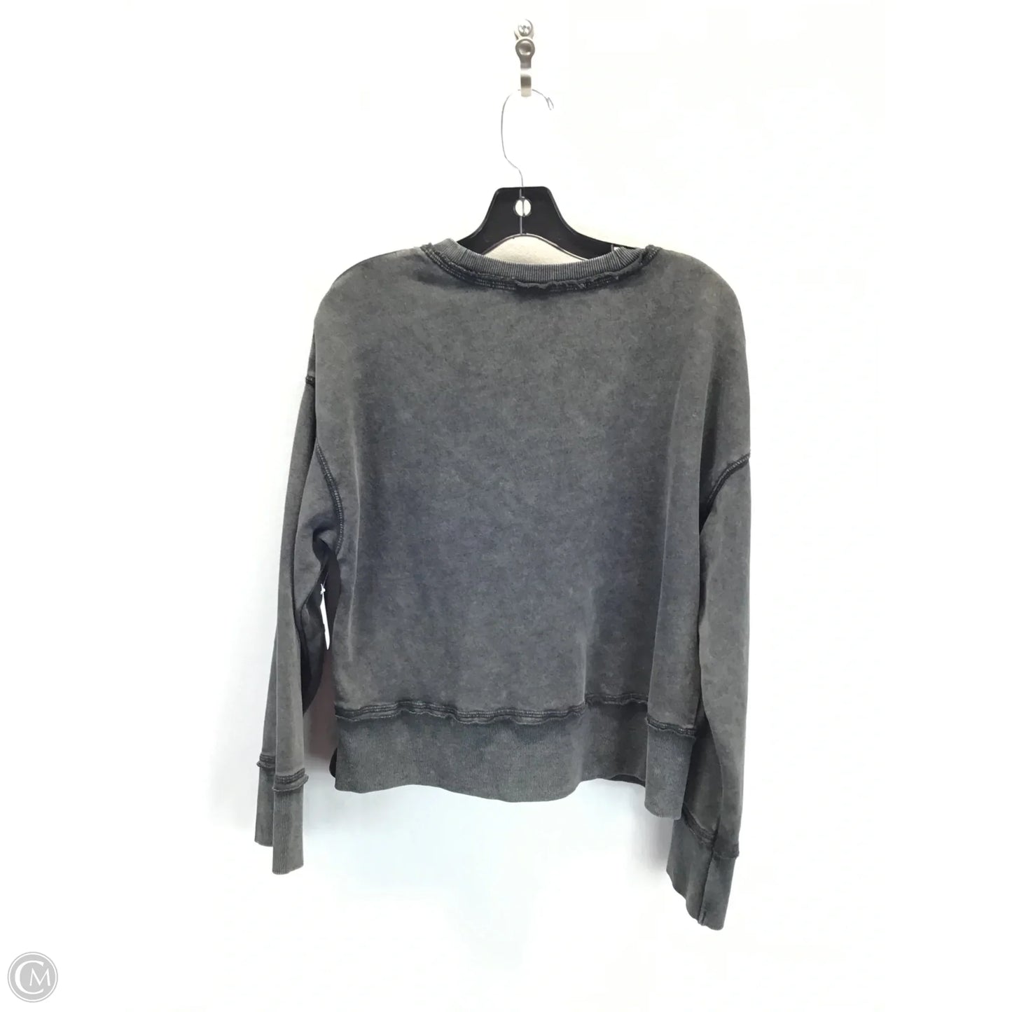 Top Long Sleeve By Divided In Grey, Size: Xs