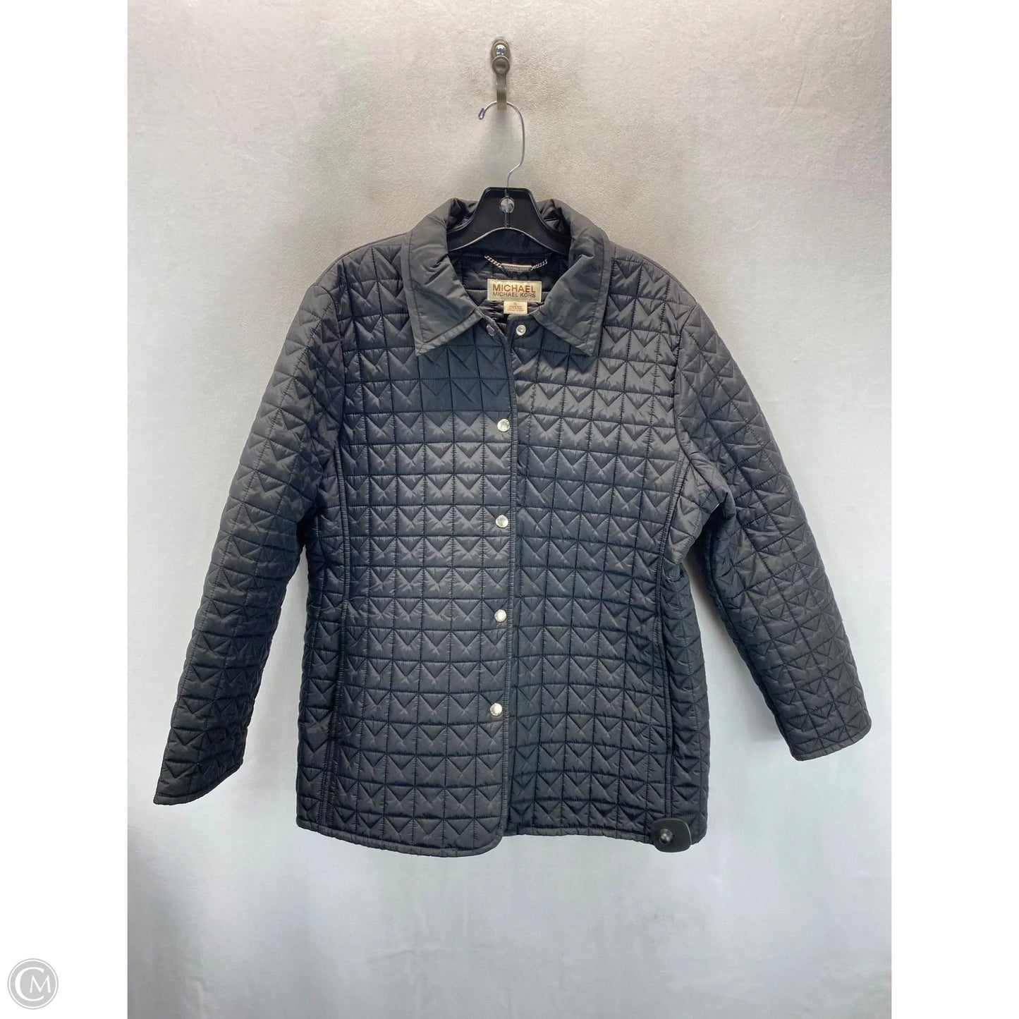 Jacket Designer By Michael Kors In Black, Size: Xl