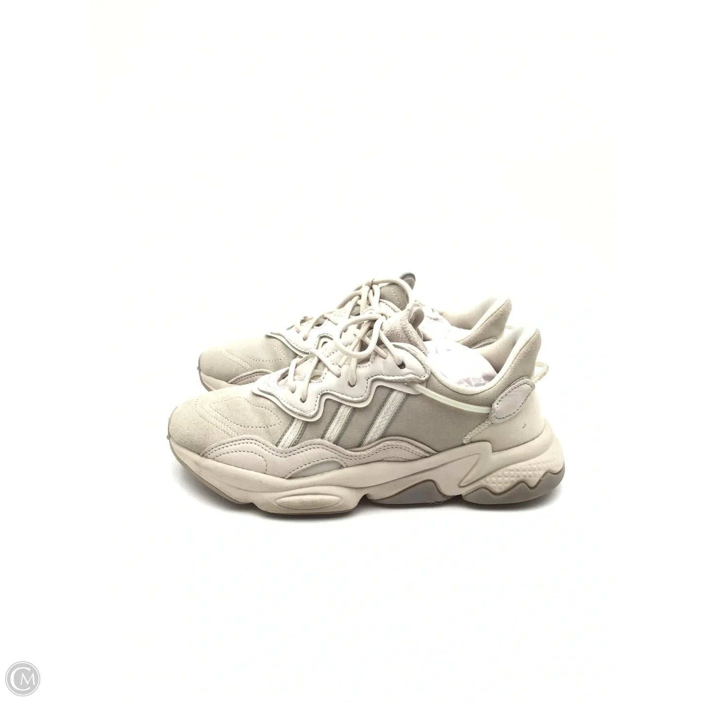 Shoes Sneakers By Adidas In Beige, Size: 7.5
