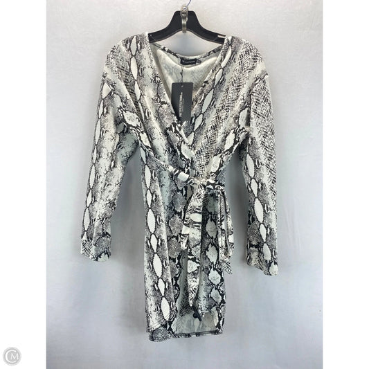 Dress Casual Midi By Pretty Little Thing In Animal Print, Size: 14