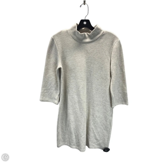 Dress Casual Midi By Zara In Beige, Size: S