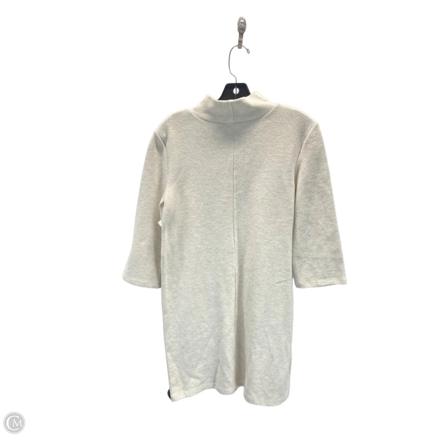 Dress Casual Midi By Zara In Beige, Size: S