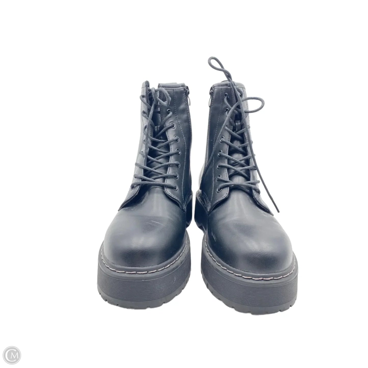 Boots Combat By Steve Madden In Black, Size: 11