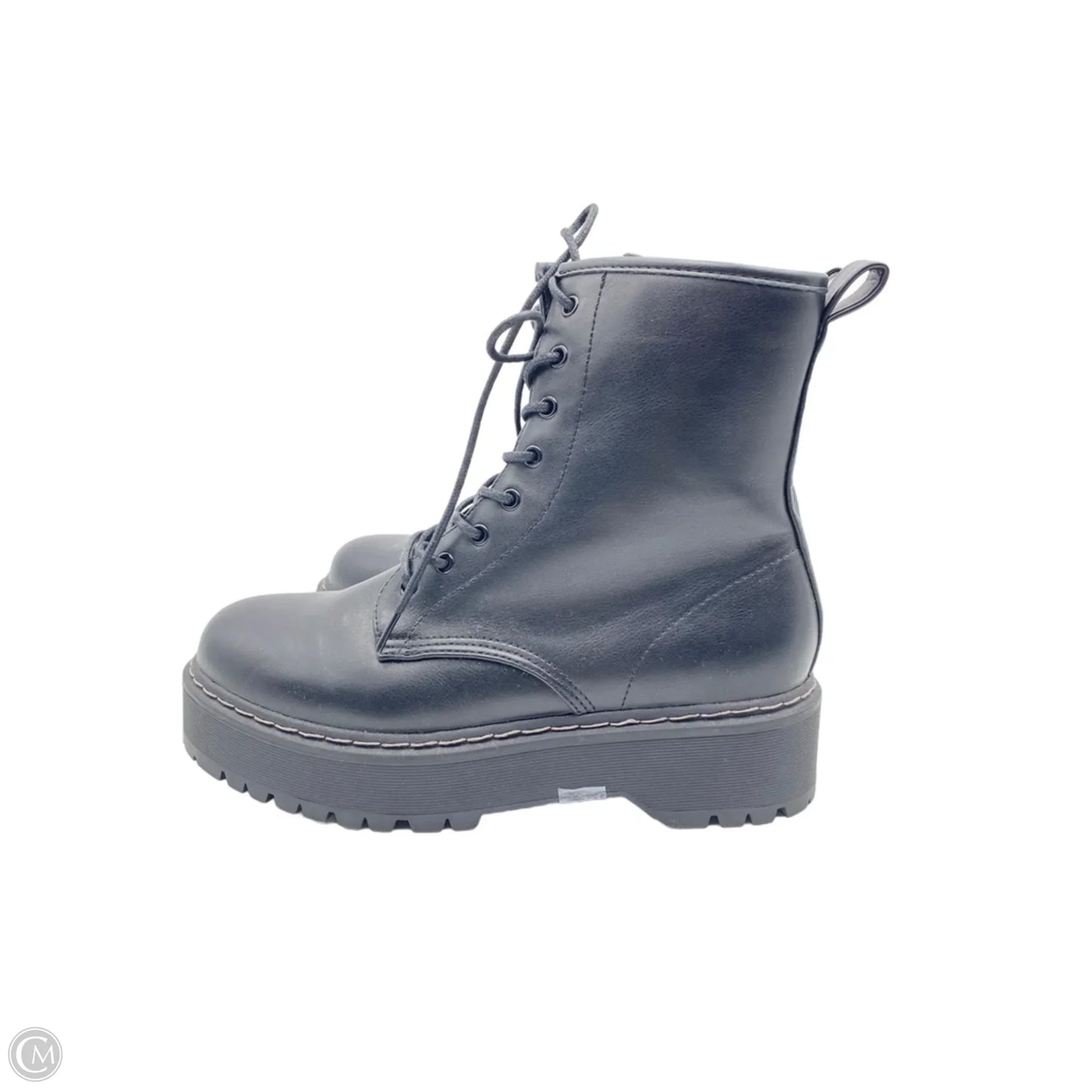 Boots Combat By Steve Madden In Black, Size: 11