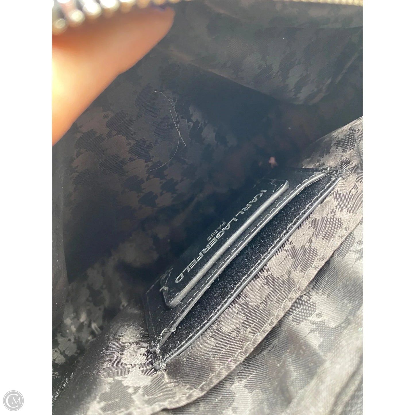 Crossbody Designer By Karl Lagerfeld, Size: Medium