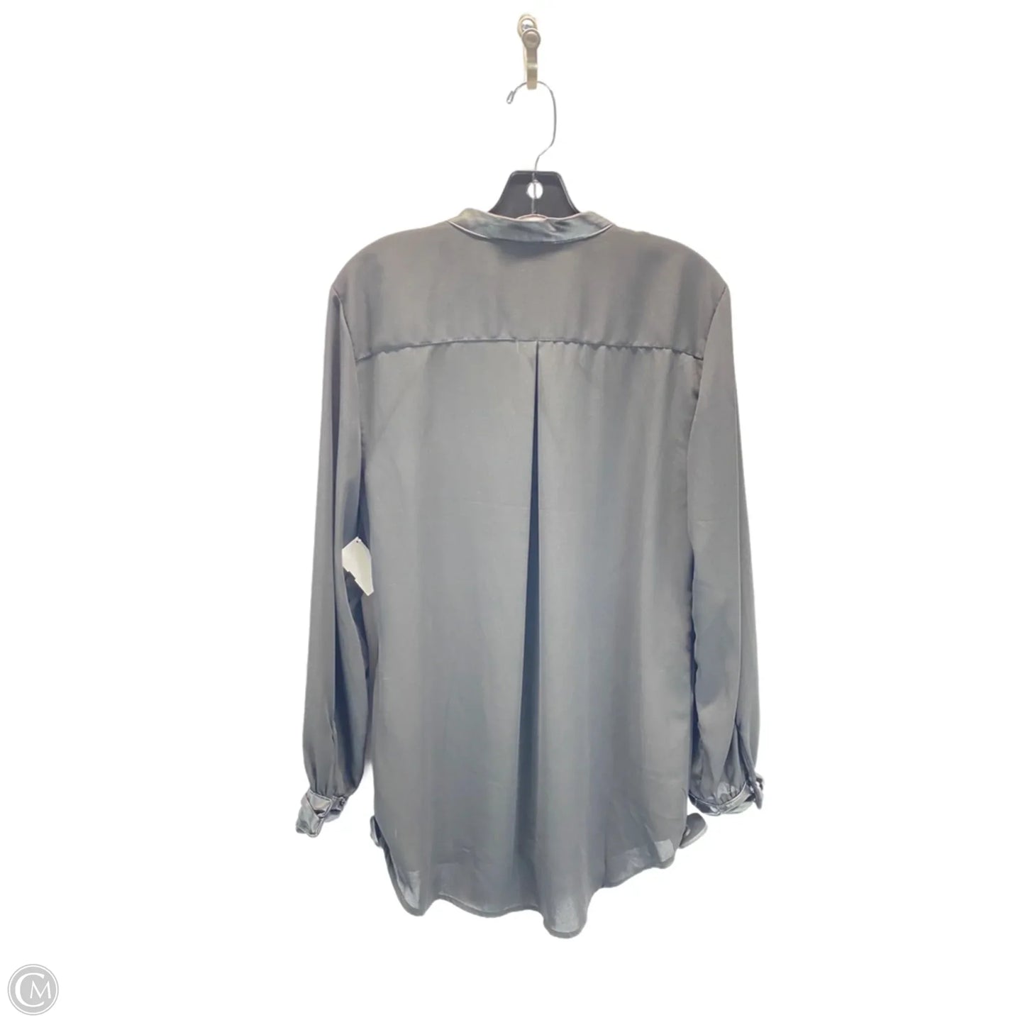 Top Long Sleeve By New York And Co In Black, Size: L