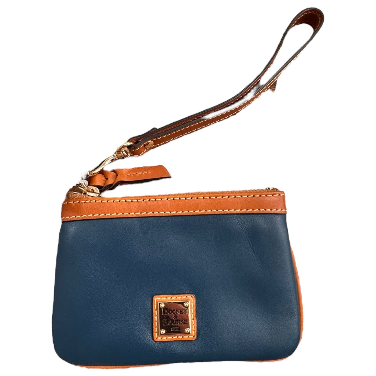 Wristlet Designer By Dooney And Bourke In Brown & Green, Size:Small