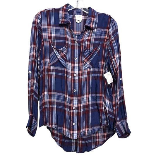 Top Ls By Harper In Plaid Pattern, Size:M