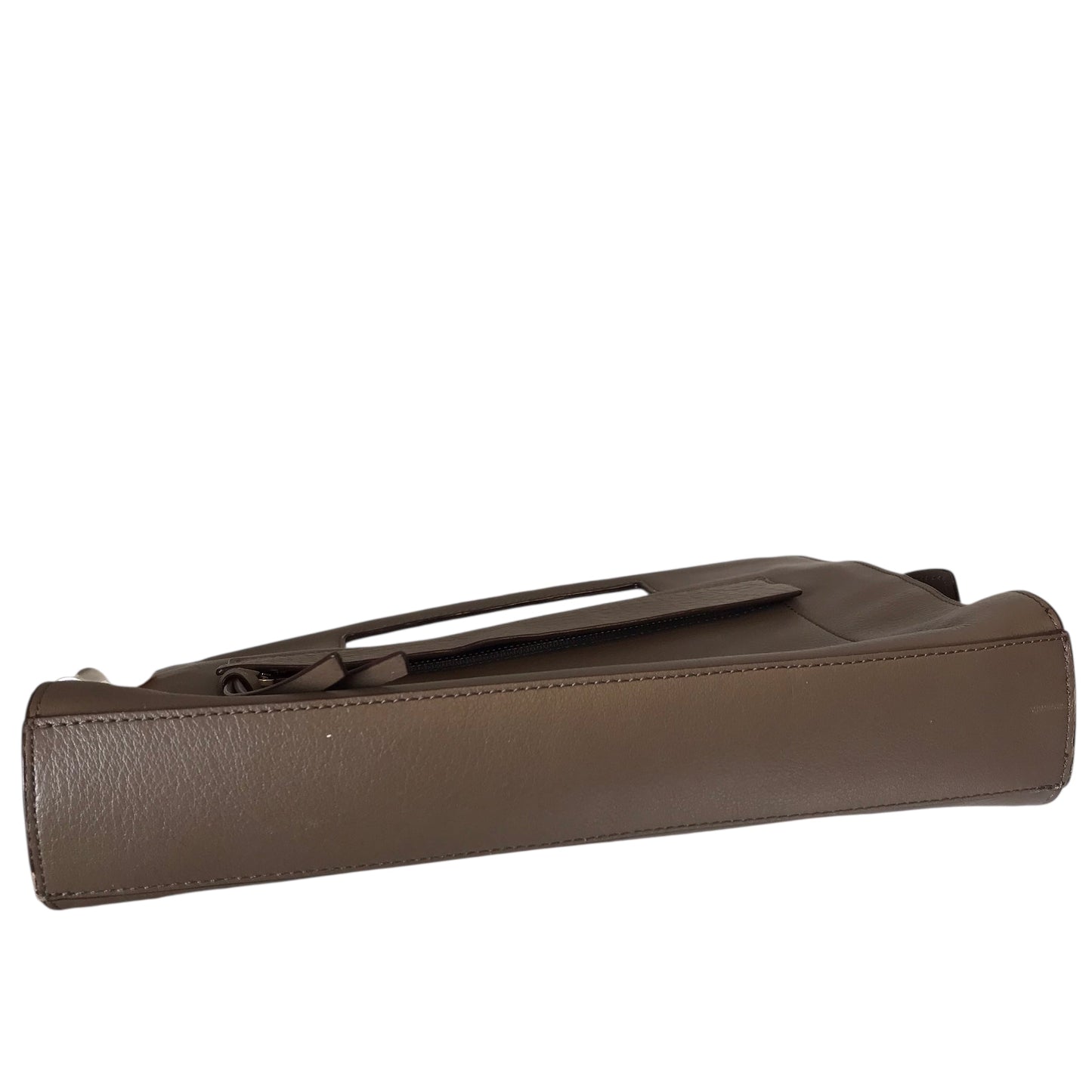 Clutch Designer By Coach In Taupe, Size:Medium