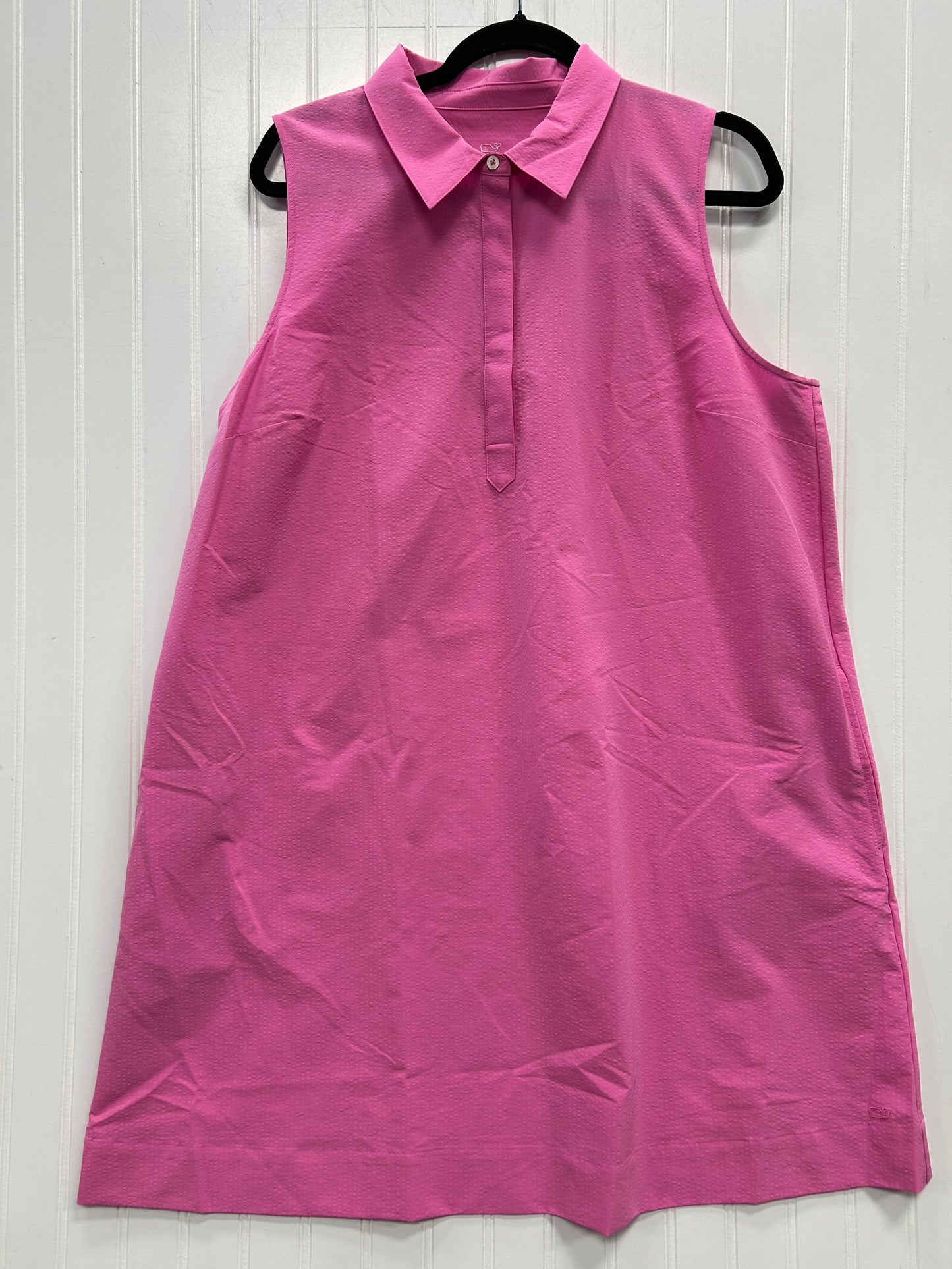 Dress Casual Midi By Vineyard Vines In Pink, Size:Xl