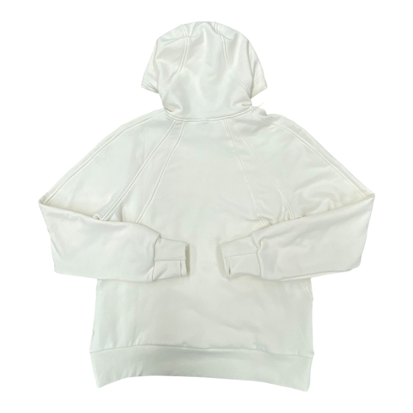 Athletic Sweatshirt Hoodie By Athleta In Cream, Size:M