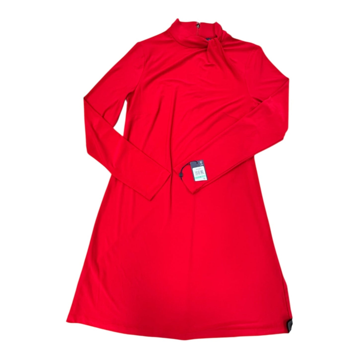 Dress Party Midi By Tommy Hilfiger In Red, Size:8