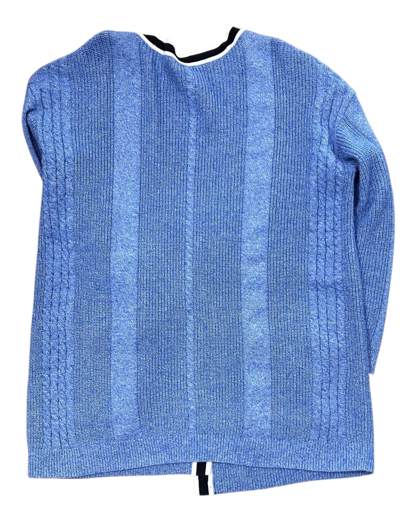 Cardigan By Talbots In Blue, Size:Xl