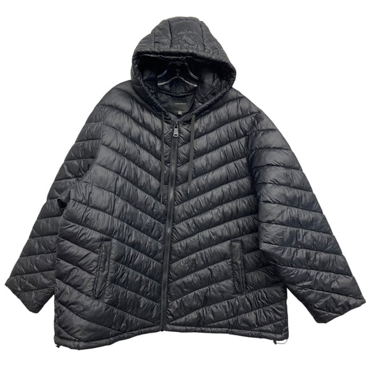 Coat Puffer & Quilted By Lane Bryant In Black, Size:3X