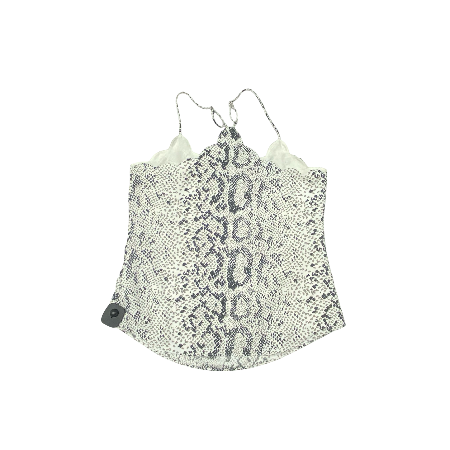 Top Sleeveless By J. Crew In Snakeskin Print, Size:6